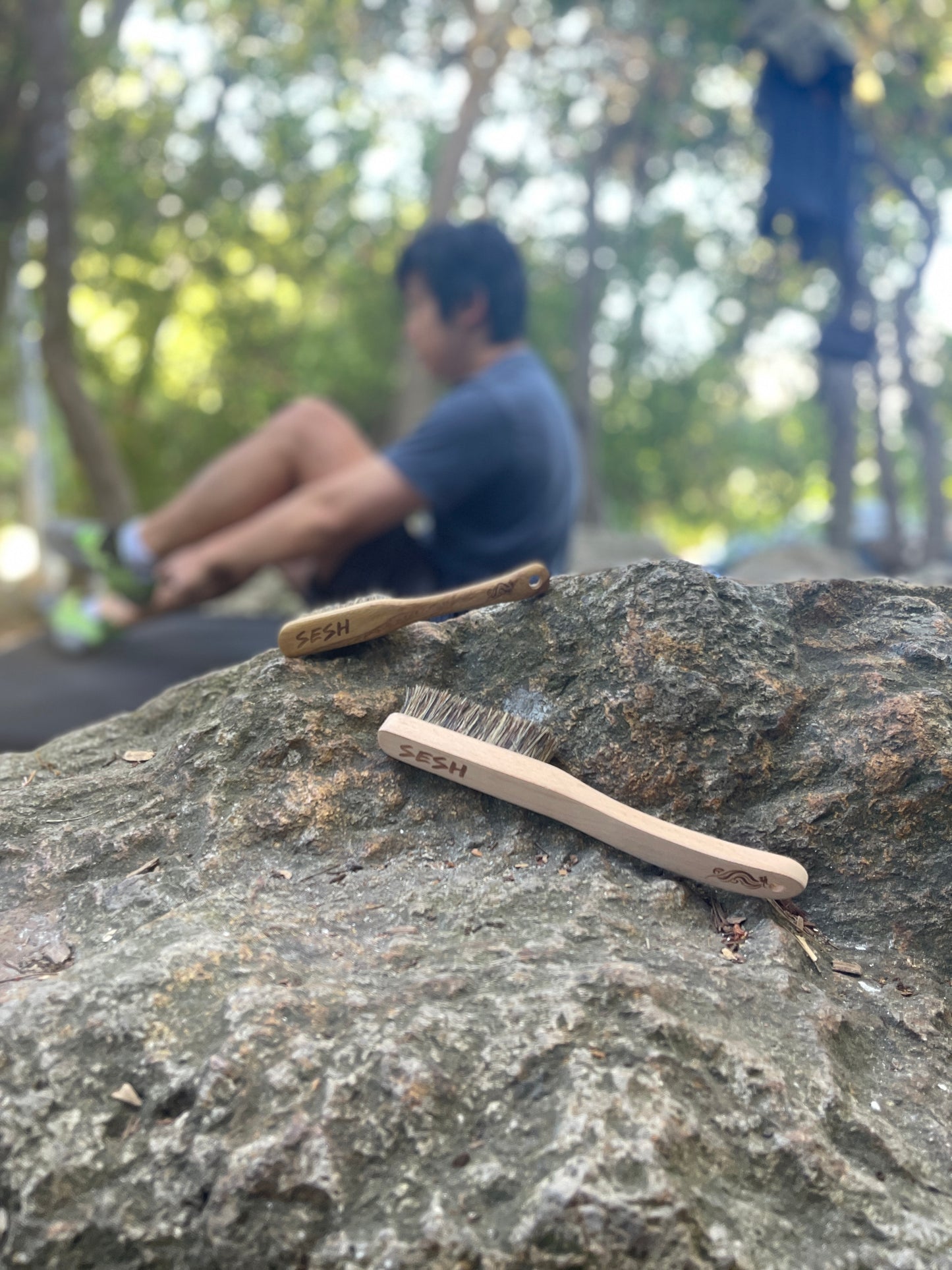 Sesh Bouldering Chalk Brush