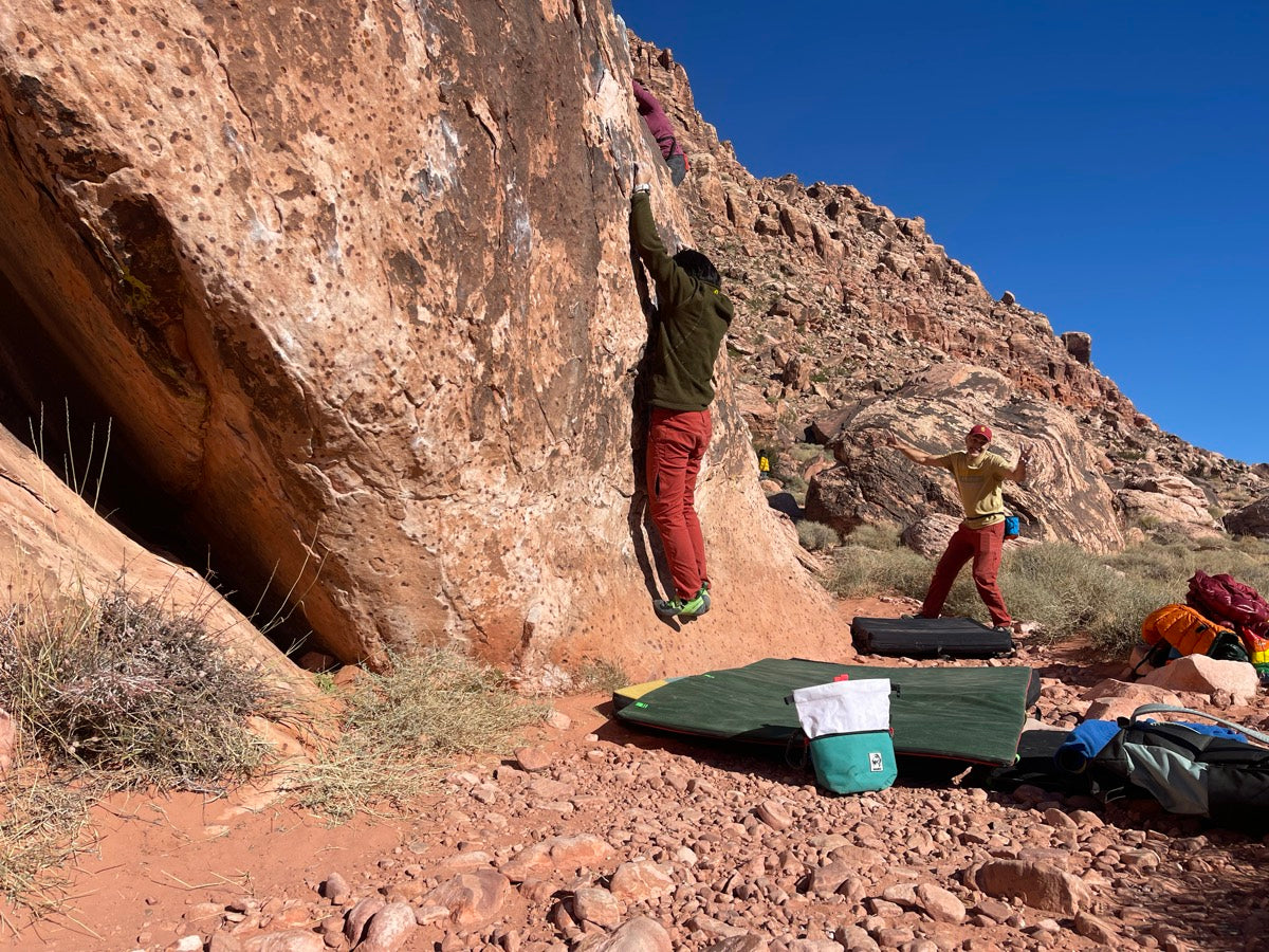 Made by climbers, for the long session.