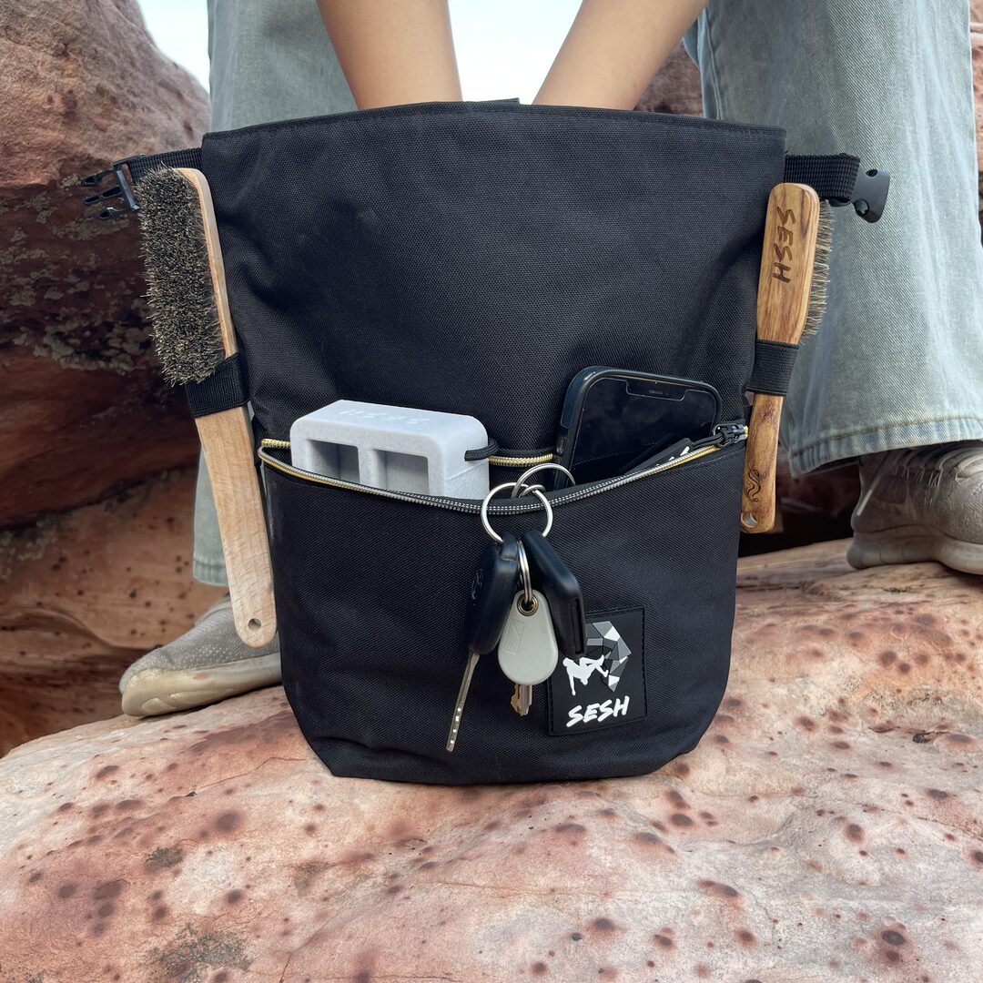 Chalking up from a Sesh bucket
